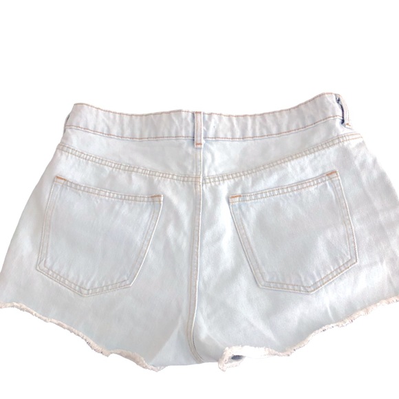 H&M denim jean shorts size 12 - Picture 8 of 10